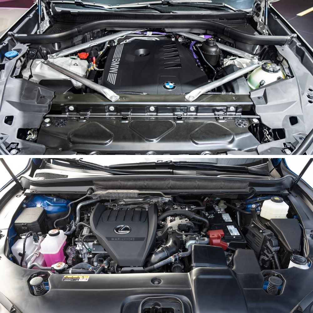 So sánh động cơ BMW X5 và Lexus RX 350